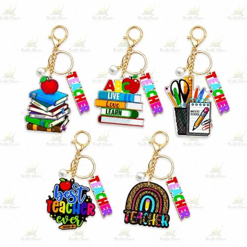 Back To School Teacher Keychains