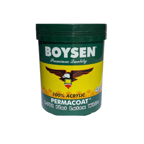 BOYSEN FLAT LATEX WHITE LTR