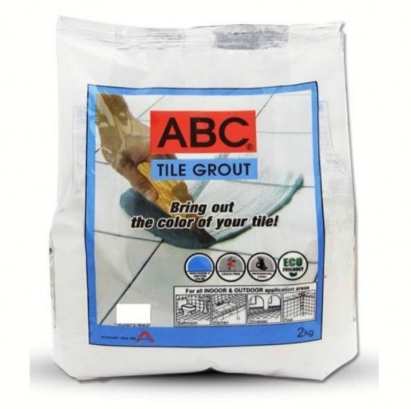 ABC TILE GROUT WHITE (PACK)