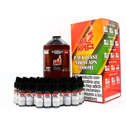 Base Pack 1000ml - Oil4Vap