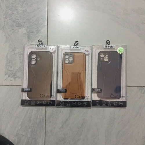 IPHONE 15 PRO MAX QUAKEPROOF IPEFET LEATHER CASE