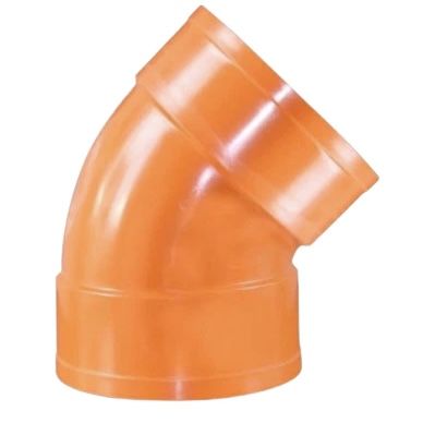 PVC ELBOW 4x45 ATL