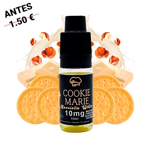 Nocciola White 10ml - Cookie Marie Nic Salts