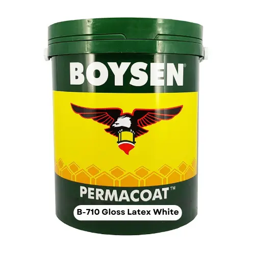 BOYSEN GLOSS LATEX WHITE GAL