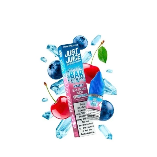 Blue Cherry Blast 10ml - Just Juice Below Zero Salts