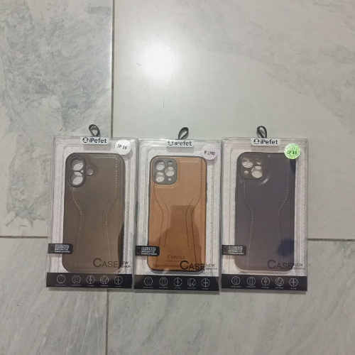 IPHONE 16 PRO QUAKEPROOF IPEFET LEATHER CASE