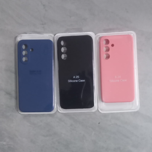 S25 ULTRA SAM CLEAR SILICONE PHONE CASE