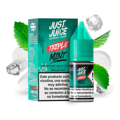 Triple Mint 10ml - Just Juice Mint Range Salts