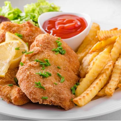 PLATO PECHUGA EMPANADA