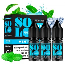 Menthol Ice 3x10ml - Solo Salts by Bombo