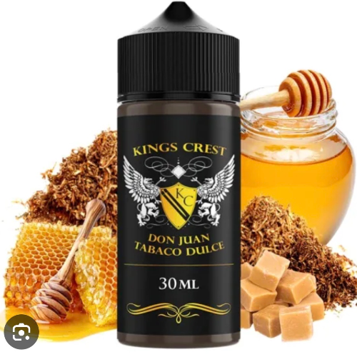 Aroma Don Juan Tabaco Dulce 30ml/120 (Longfill) - Kings Crest