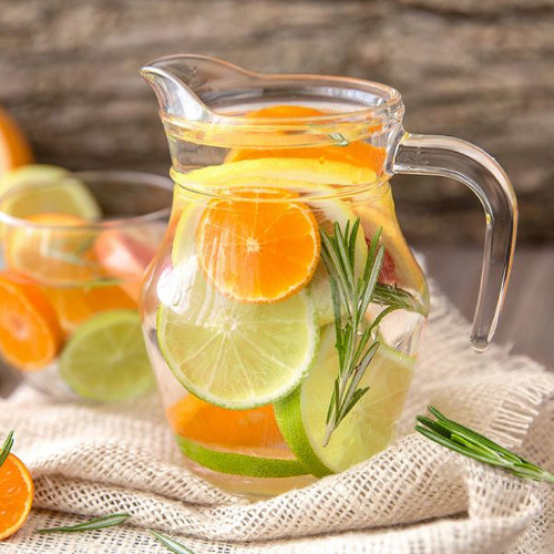 Eau détox gingembre & cucurma