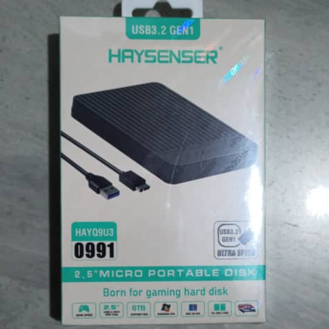 HAYQ9U3 HAYSENSER [0991] 2.5" MICRO PORTABLE DISK EXTERNAL CASE