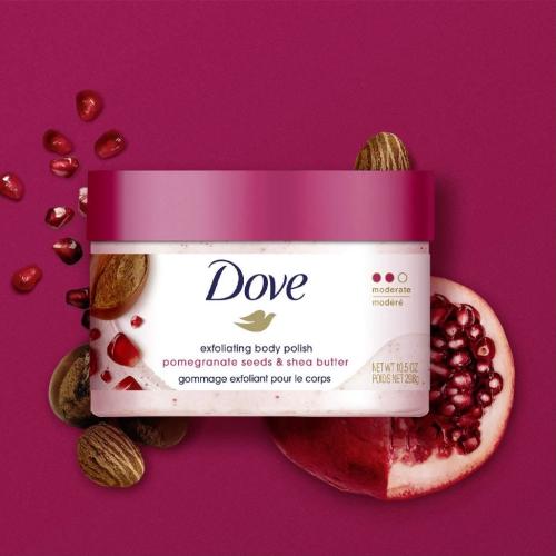 Dove body polish Pommegranate