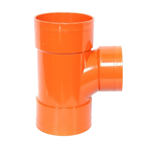 PVC TEE REDUCER 4x3 O.