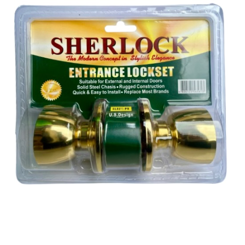 SHERLOCK DOORKNOB SL821-PB