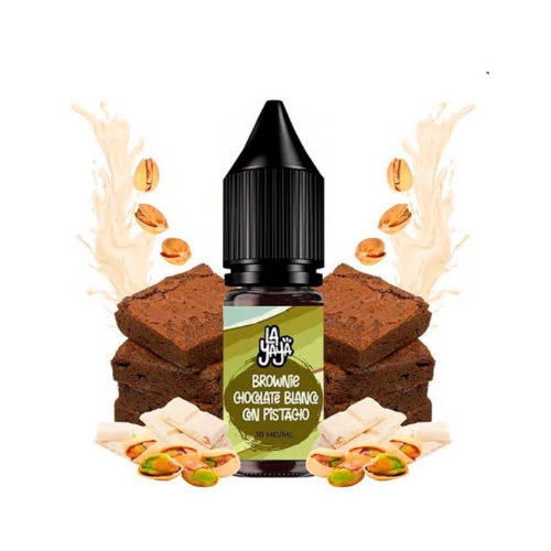 Brownie chocolate blanco con pistacho 10ml - La Yaya