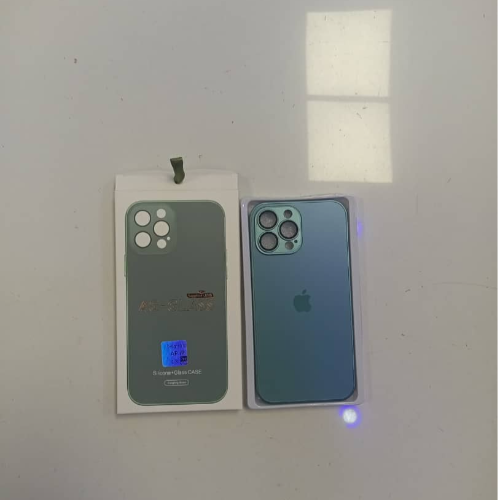 AP IP 13 PRO MAX AG-GLASS  SILICONE+GLASS CASE