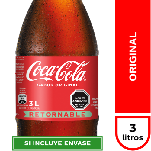 Coca Cola Ret 3 L
