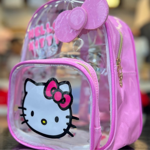 Maleta Transparente Hello Kitty
