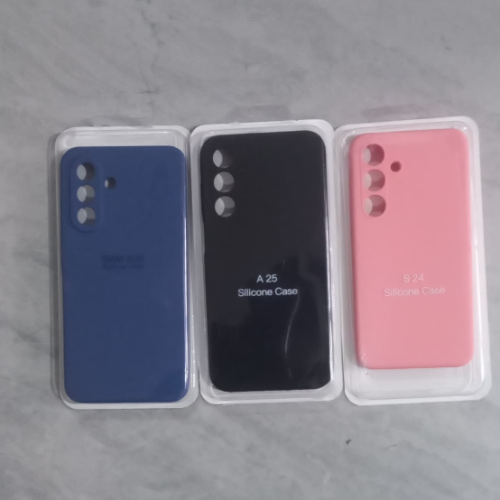 A15 SAM CLEAR SILICONE PHONE CASE