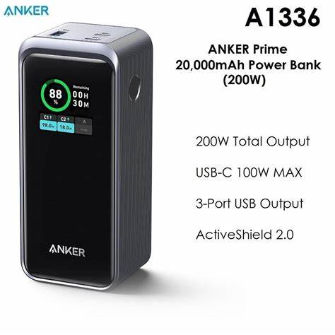 A1336 ANKER PRIME 20000mAh 200W POWER BANK
