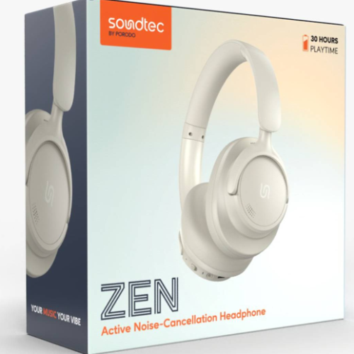 PD-STWLEP025-BG PORODO SOUNDTEC ZEN WIRELESS HEADPHONE