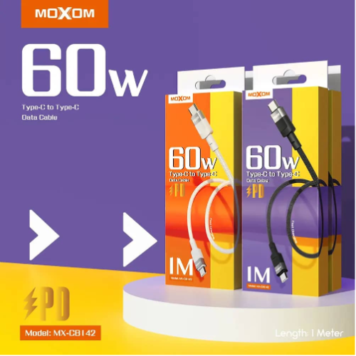 MX-CB142 60W TYPE-C TO TYPE-C CATA CABLE PD