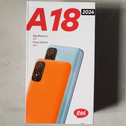A18 2024 (32+2) ITEL  A512W 5MP SMARTPHONE