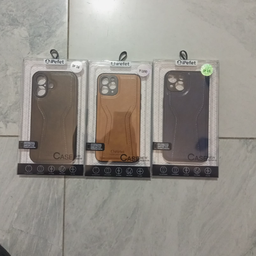 IPHONE 12 PRO MAX QUAKEPROOF IPEFET LEATHER CASE