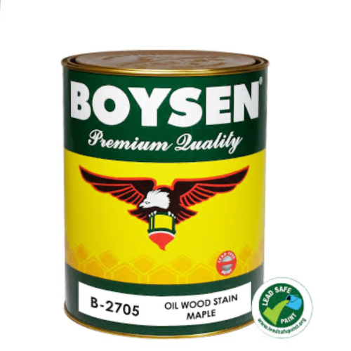 BOYSEN OIL WOOD STAIN MAPLE 1L